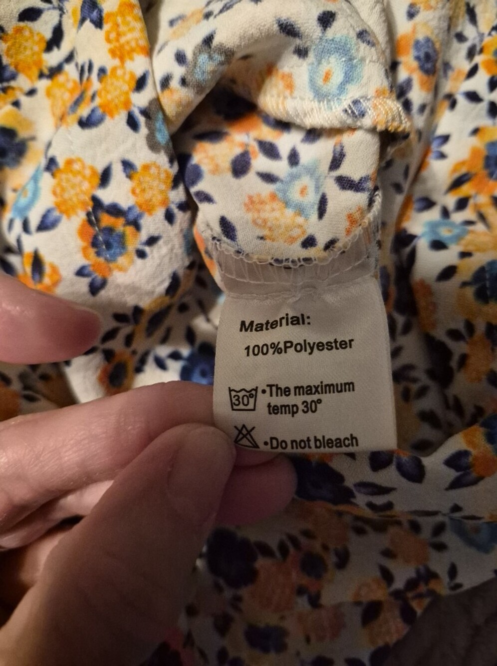 Women's Lepunnuo White Floral Loose Fit Sleeveless Button-Strap Romper Med. NWOT - Picture 11 of 11
